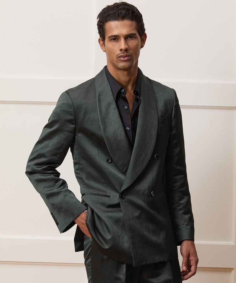 TODD SNYDER Italian Satin Dinner Jacket outlook