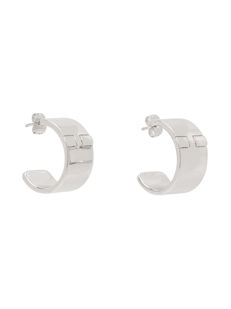 A.P.C. Silver Grace Hoop Earrings outlook