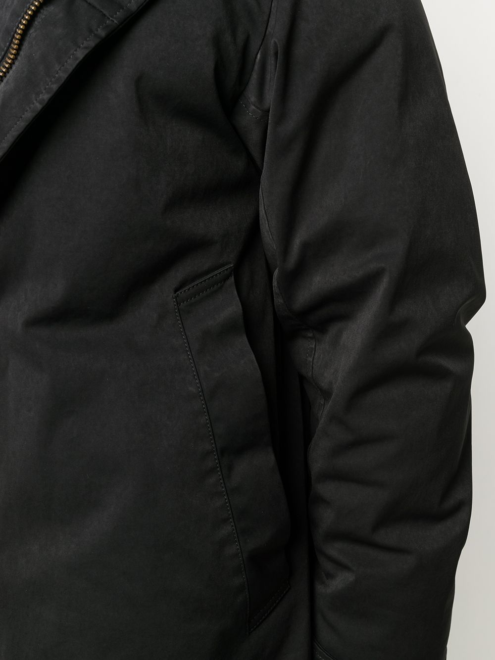 HOODED PADDED COAT - 4