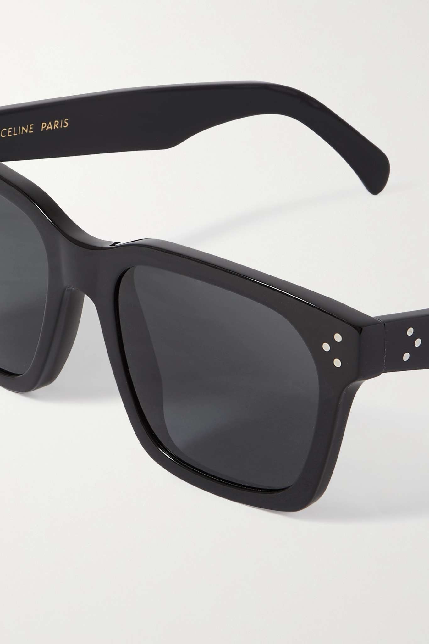 Oversized square-frame acetate sunglasses - 4