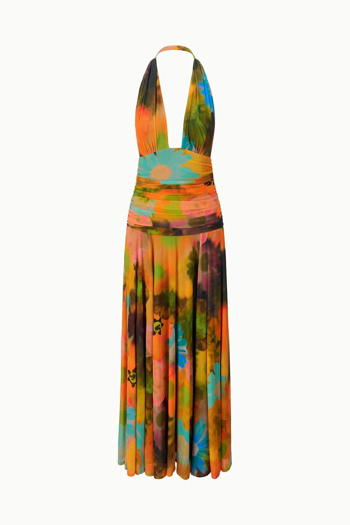 STAUD ALESSANDRA DRESS SUPERBLOOM - 1