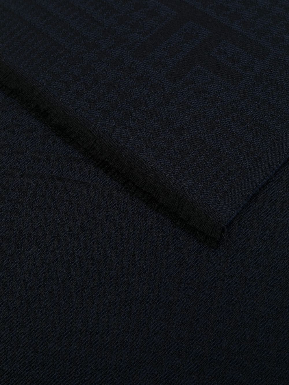 check-print scarf - 2