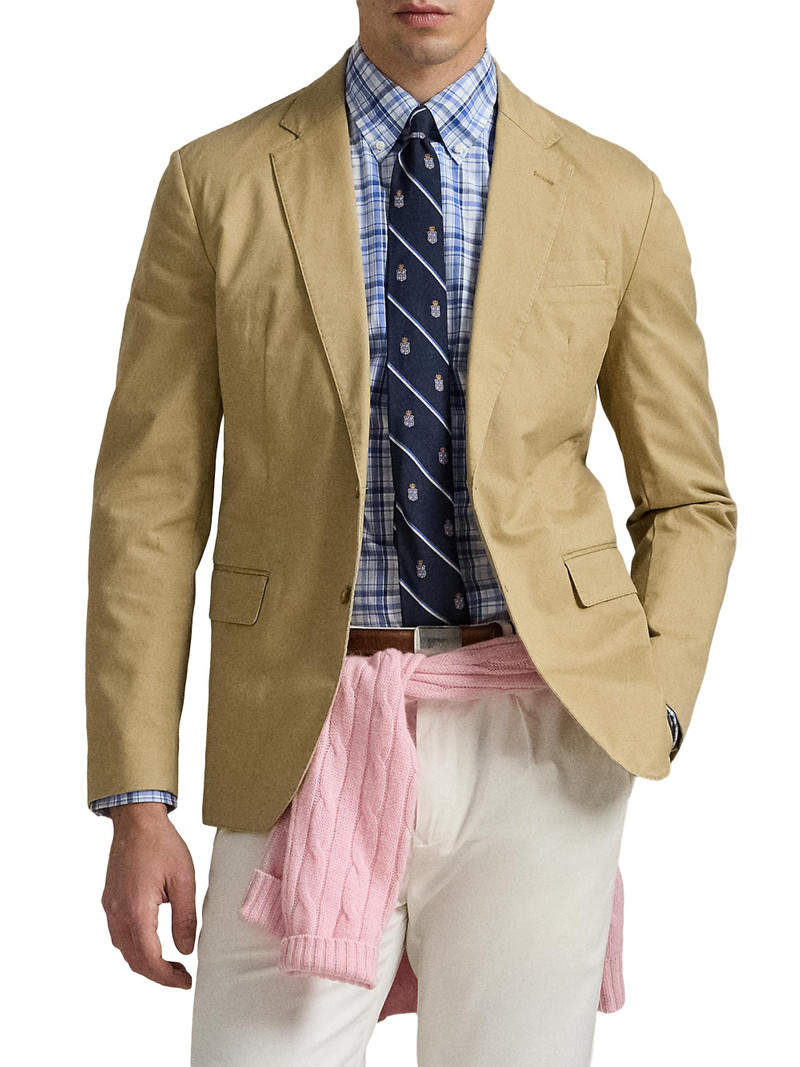 Men's Classic Fit Plaid Poplin Shirt - Blue Multi 6
