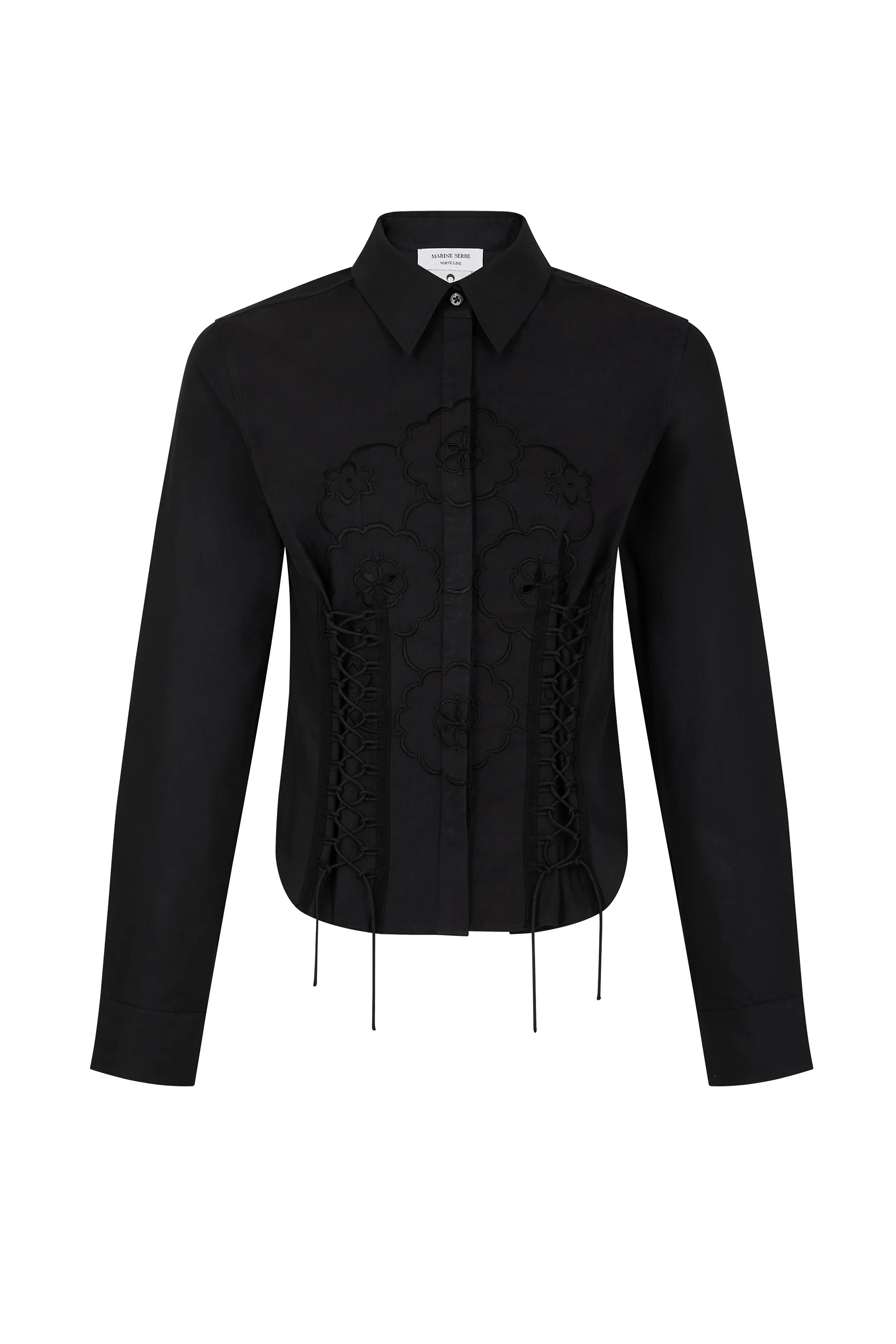 Regenerated Household Linen Corset Shirt - 1