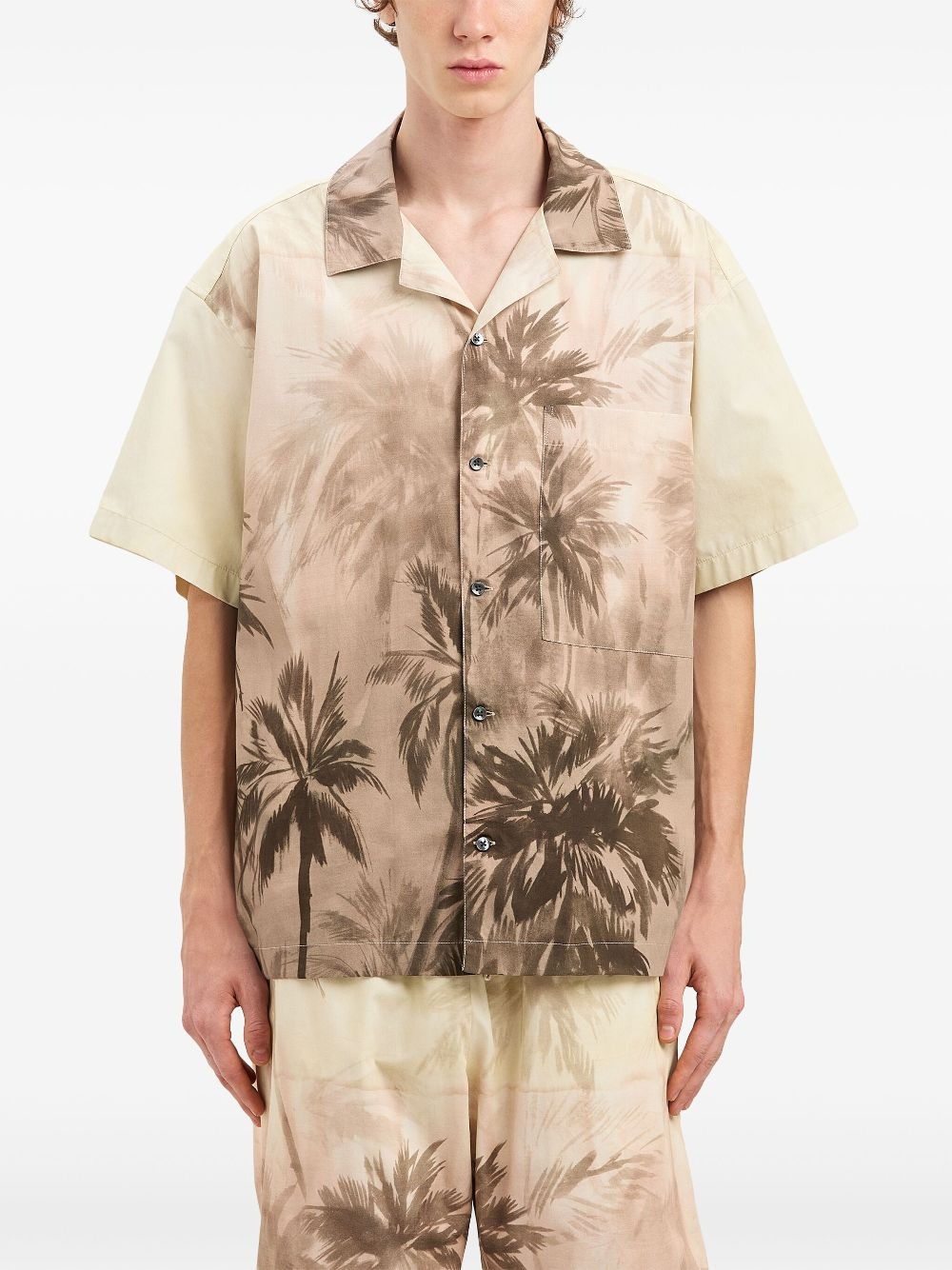 Sunset Palms Bowling shirt - 3
