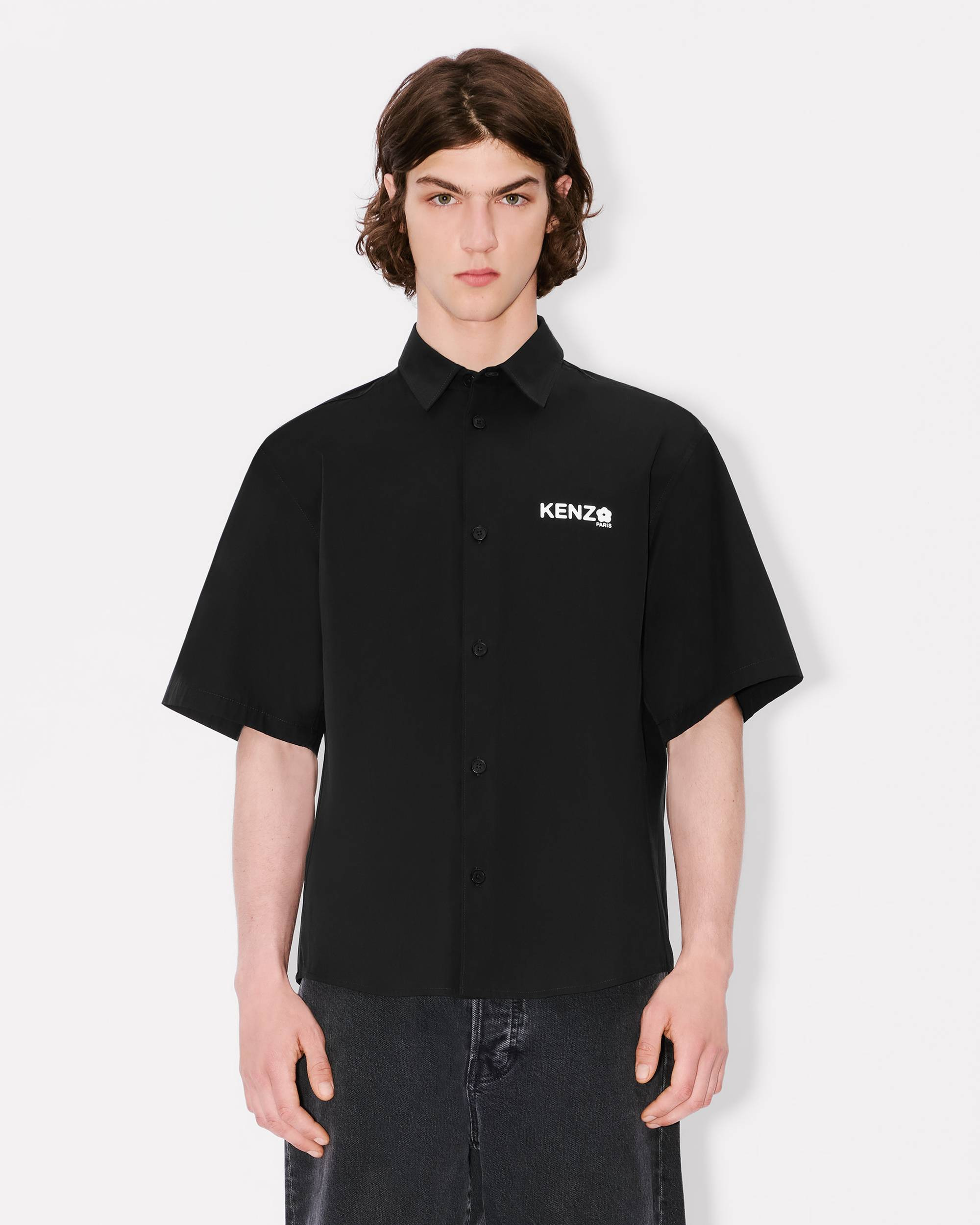 'Boke Flower 2.0' shirt in cotton poplin - 3
