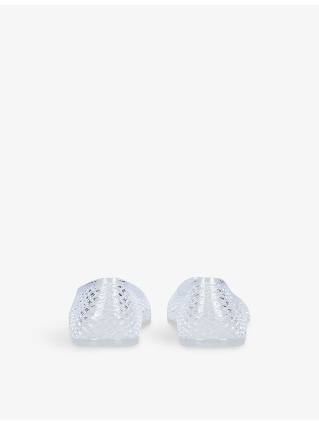 Iro mesh-textured PVC flats - 4