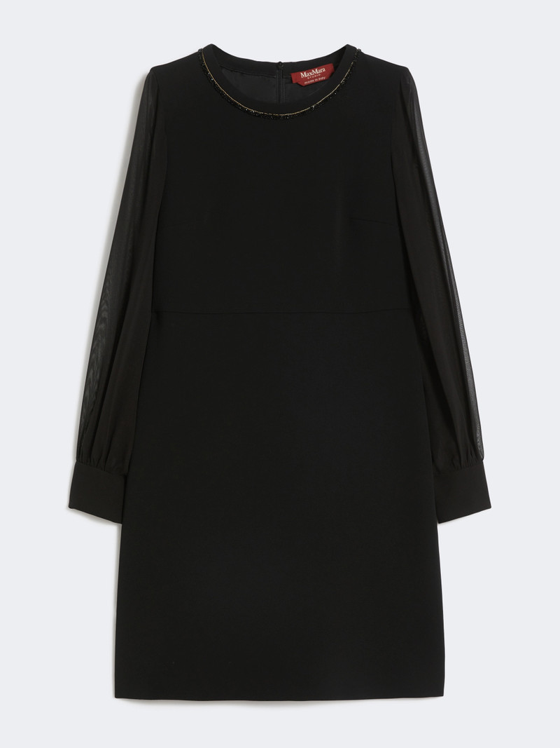VOLTO Cady cocktail dress - BLACK 1