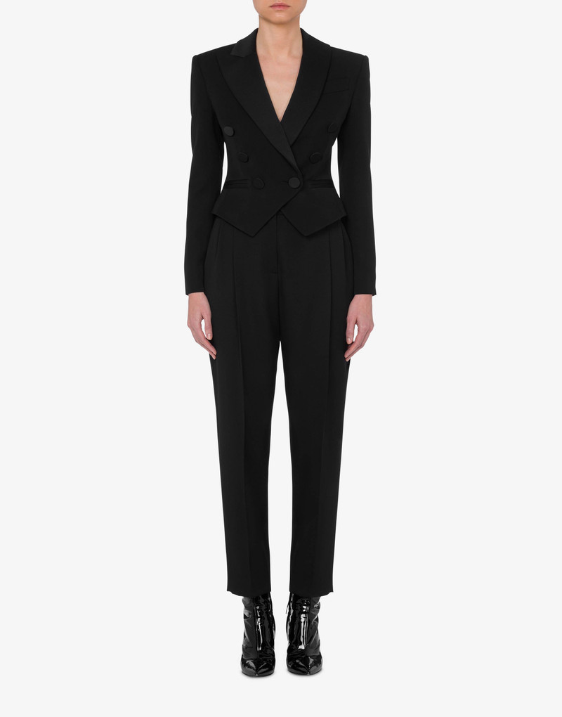 Moschino WOOL SHORT JACKET outlook