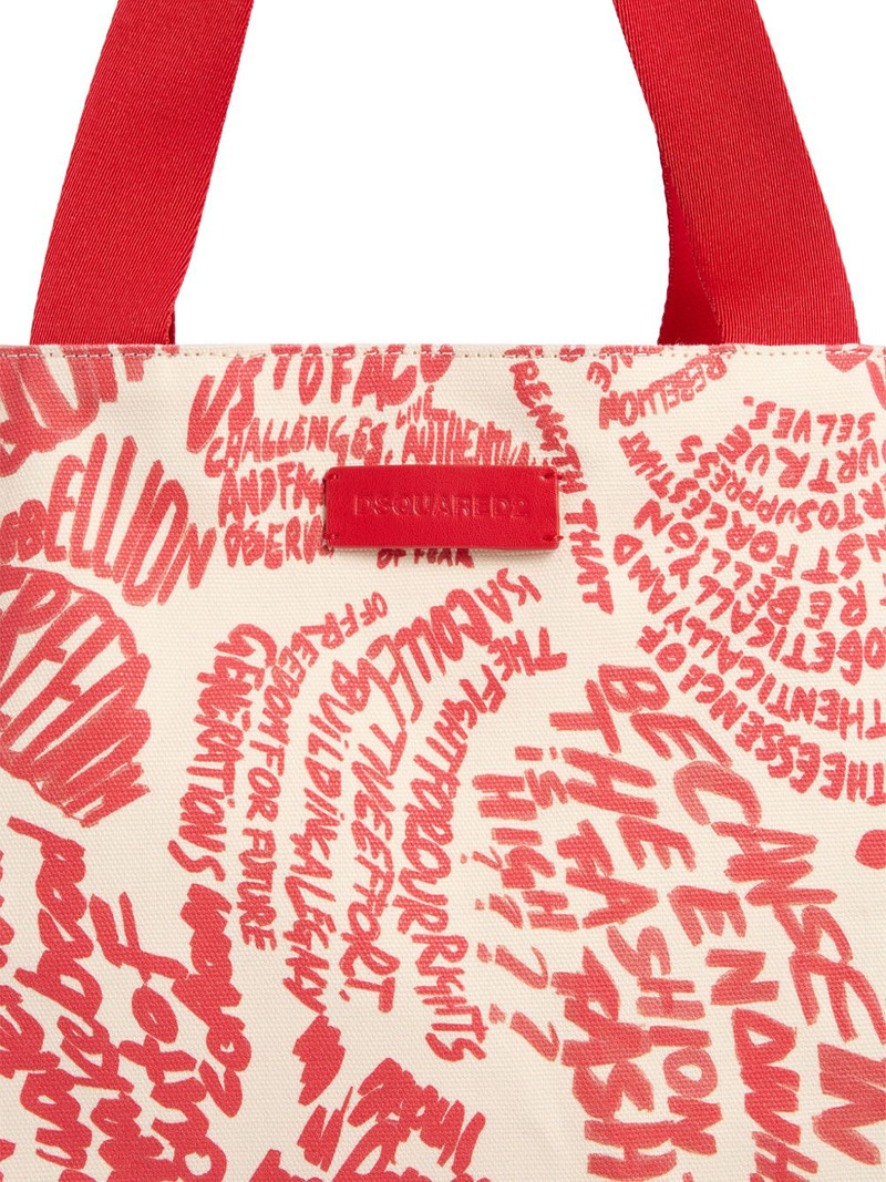 Rebel Hibiscus tote bag 4
