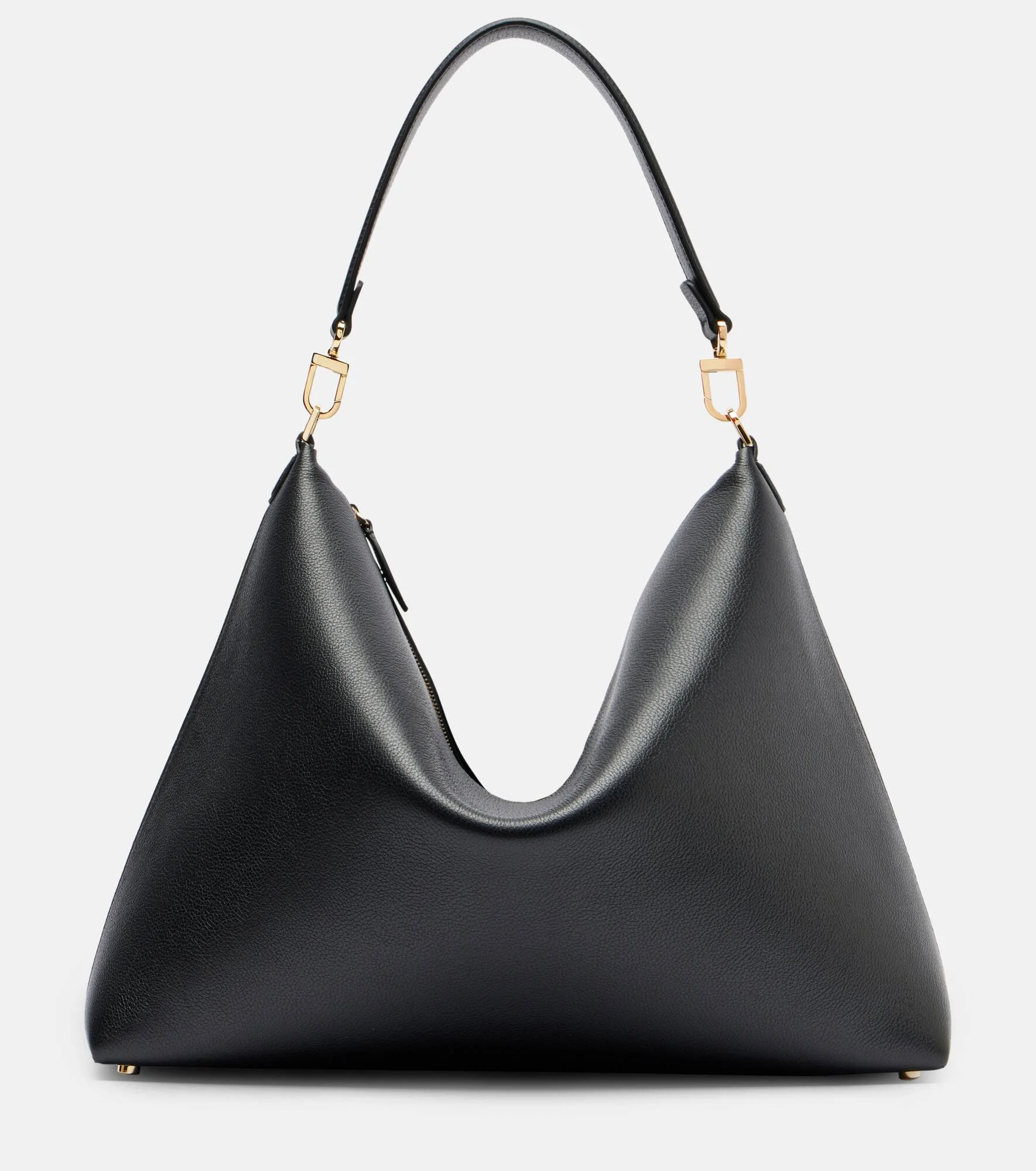 Bevel leather shoulder bag - 1