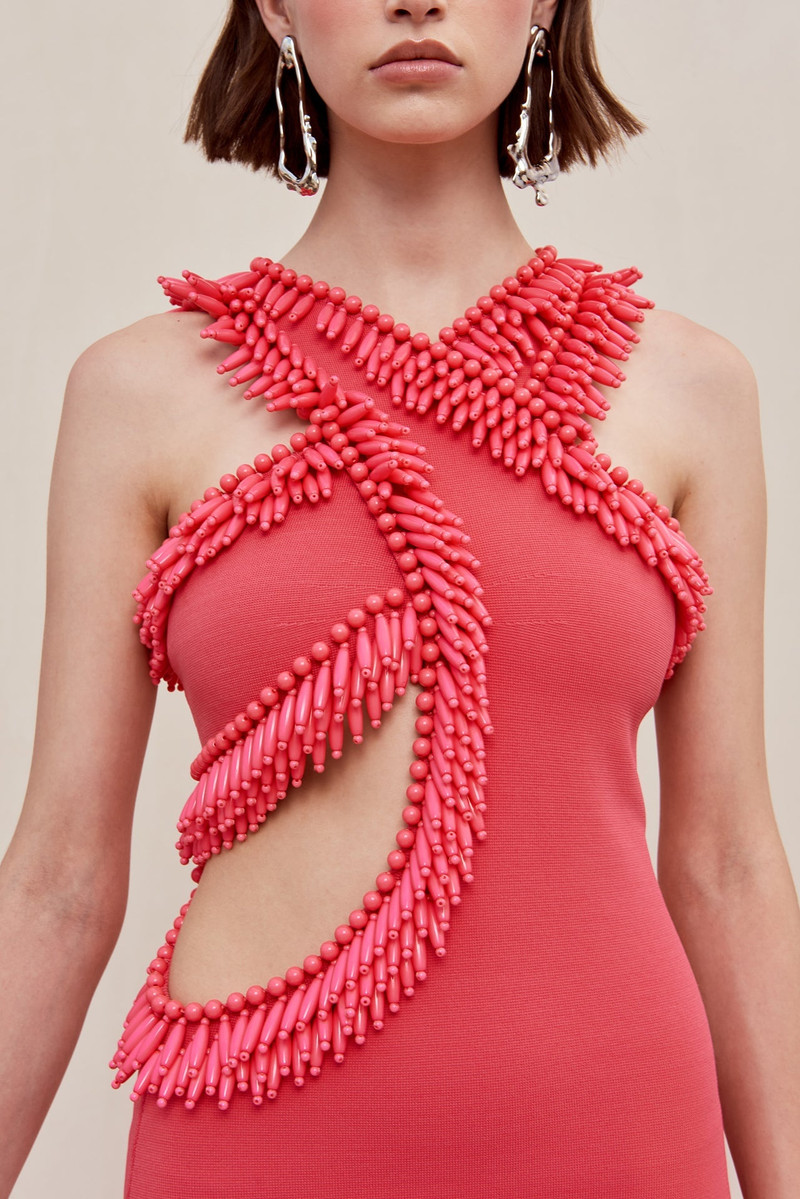 Cult Gaia ERVIN KNIT DRESS outlook