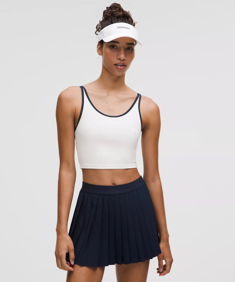 Scoop-Neck Cutout Tennis Tank Top *Medium Support, B/C Cup 1
