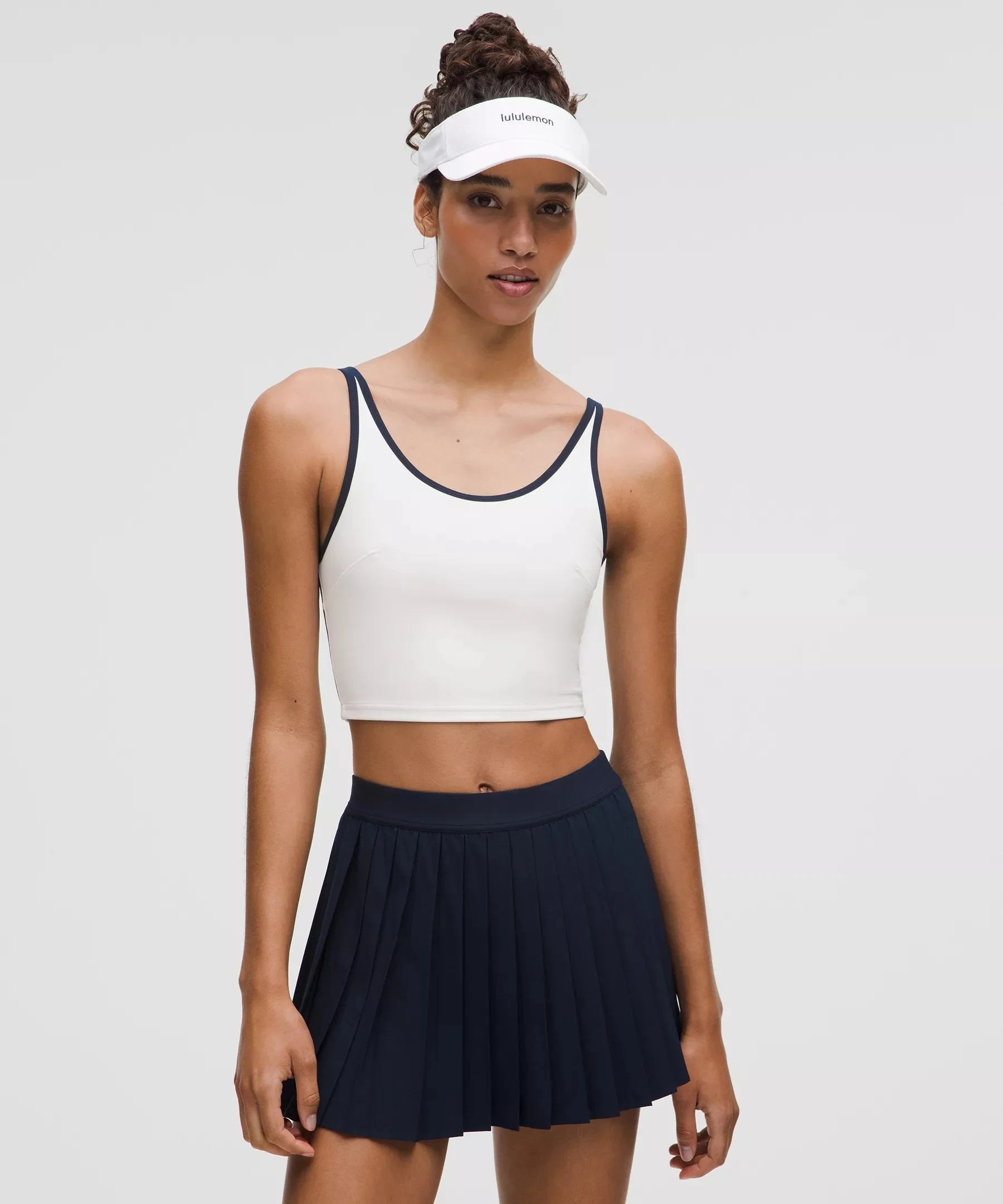 Scoop-Neck Cutout Tennis Tank Top *Medium Support, B/C Cup - 1