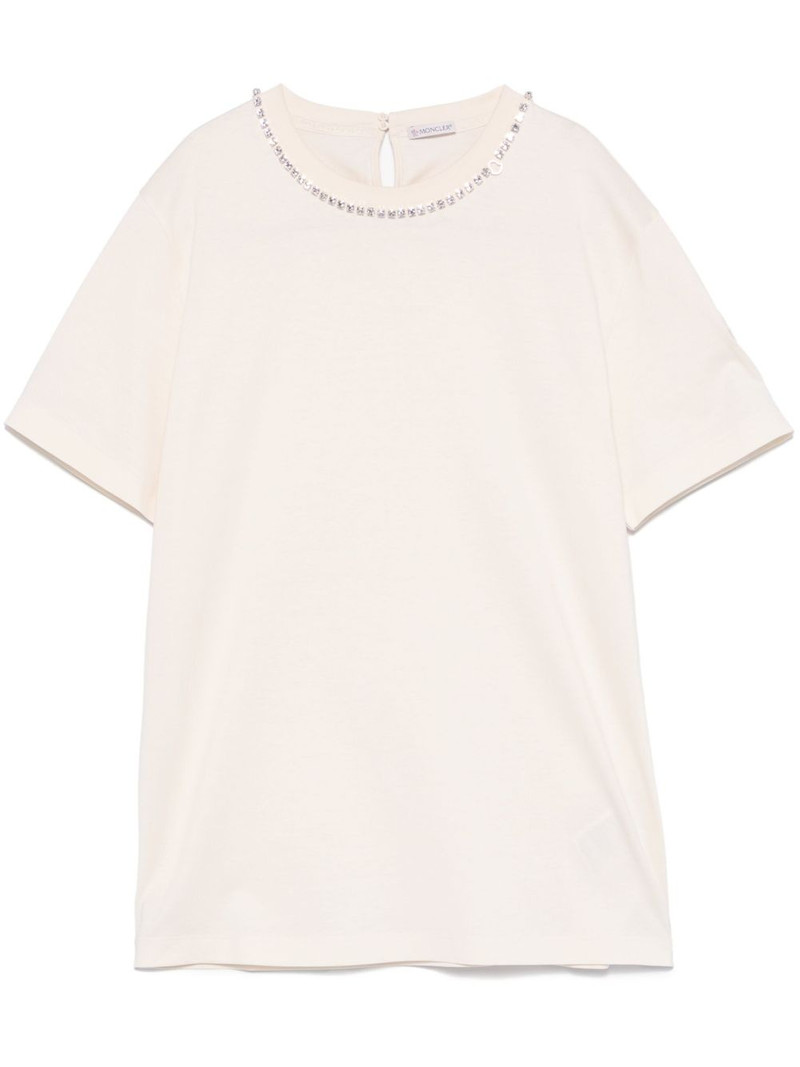 crystal-embellished T-shirt 1