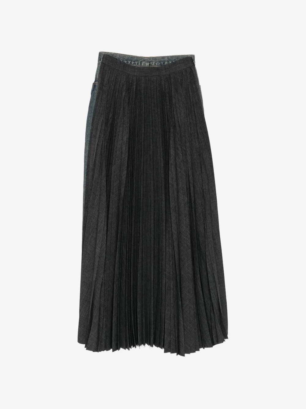 pleated maxi skirt - 1