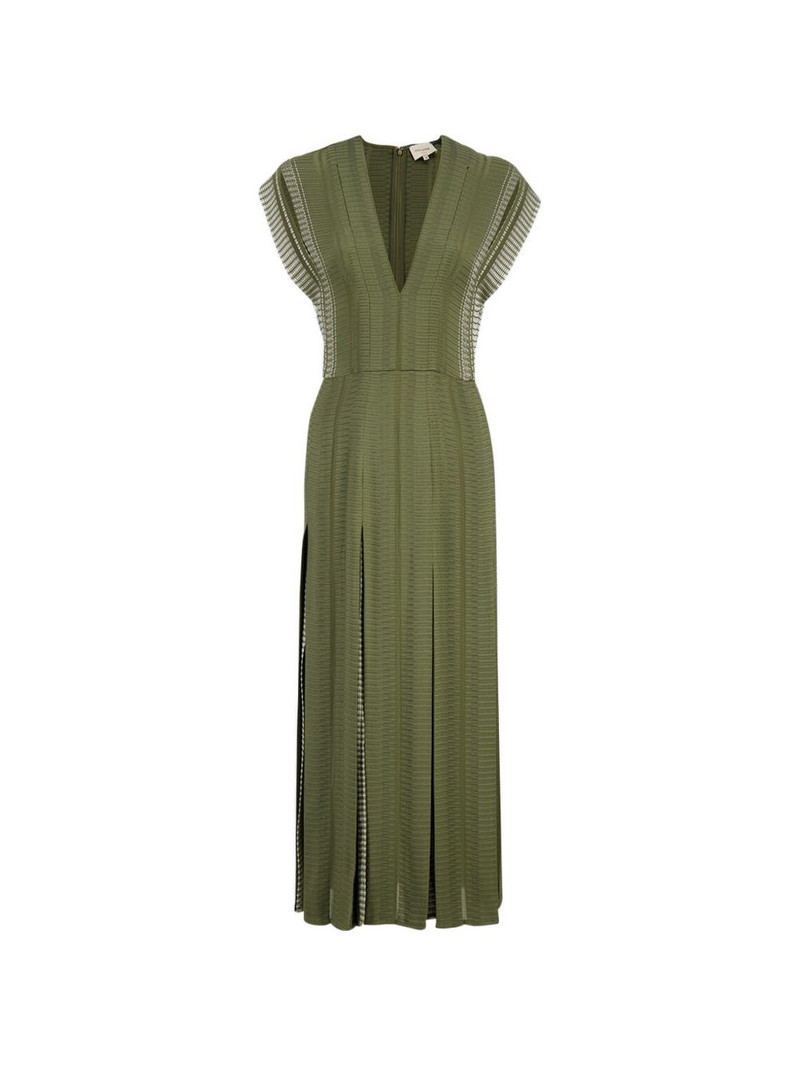 Selene V-neck midi dress 1