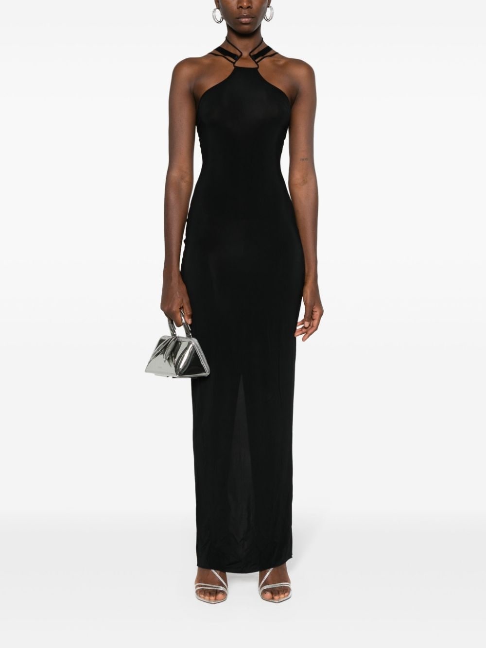 multi-strap maxi dress - 2