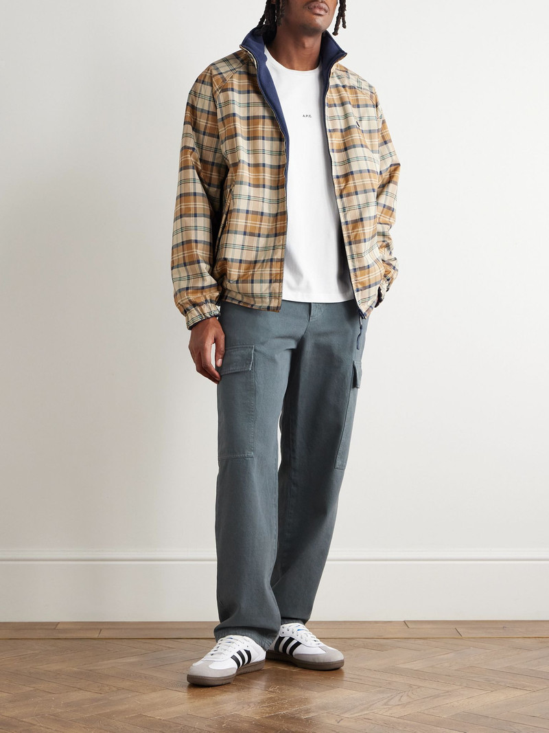 A.P.C. Duncan Straight-Leg Organic Cotton-Twill Trousers Gray outlook