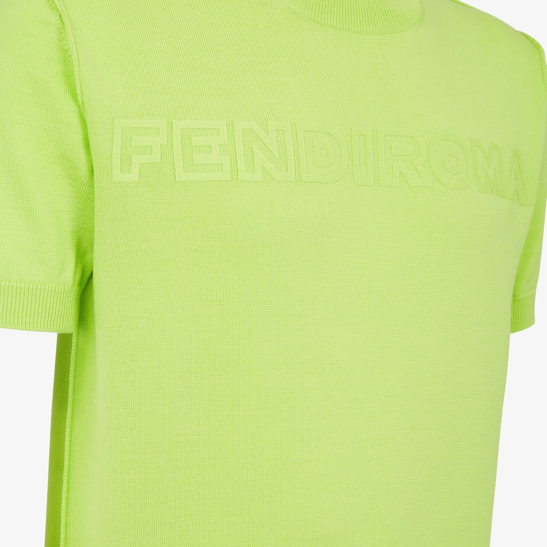 Short-sleeved, crew-neck sweater. Ribbed edges. Part of the Fendi by Marc Jacobs limited edition, th - 3