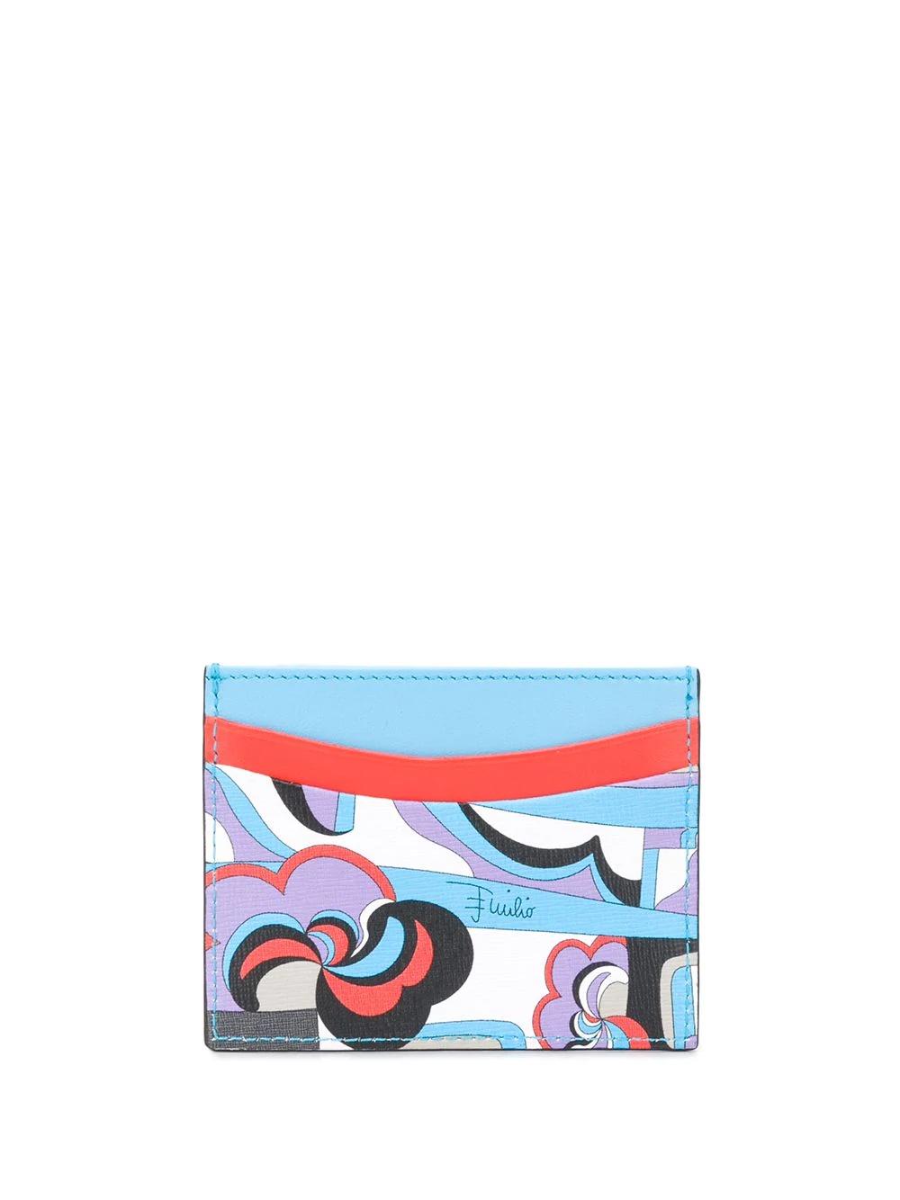 x Koché Elleboro print cardholder - 2