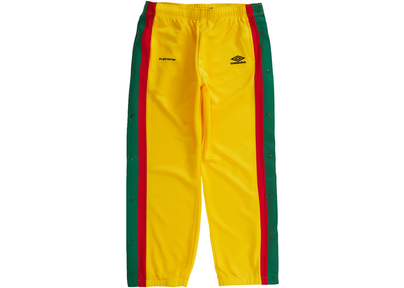 Supreme Umbro Break-Away Track Pant Yellow - 1