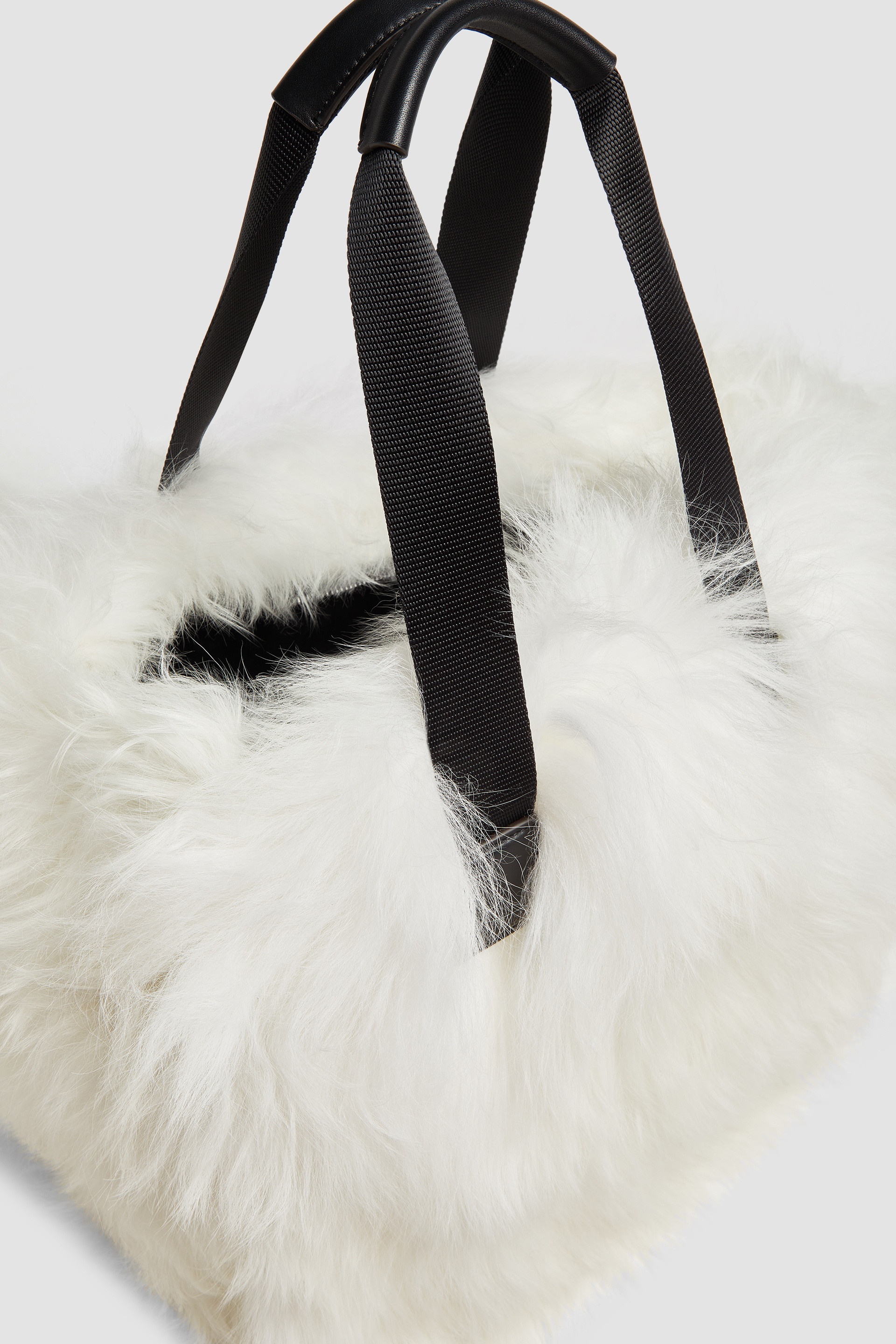 Caradoc Shearling Tote Bag - 5