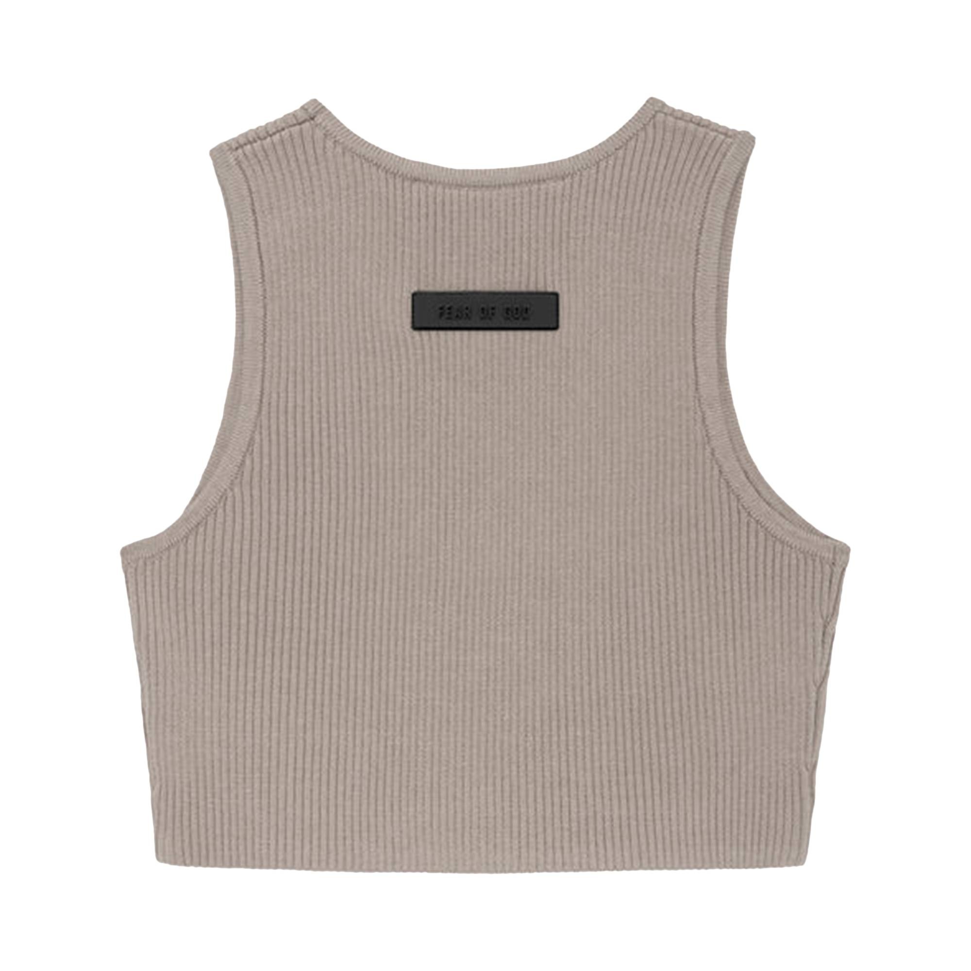 Fear of God Essentials Sport Tank 'Core Heather' - 2