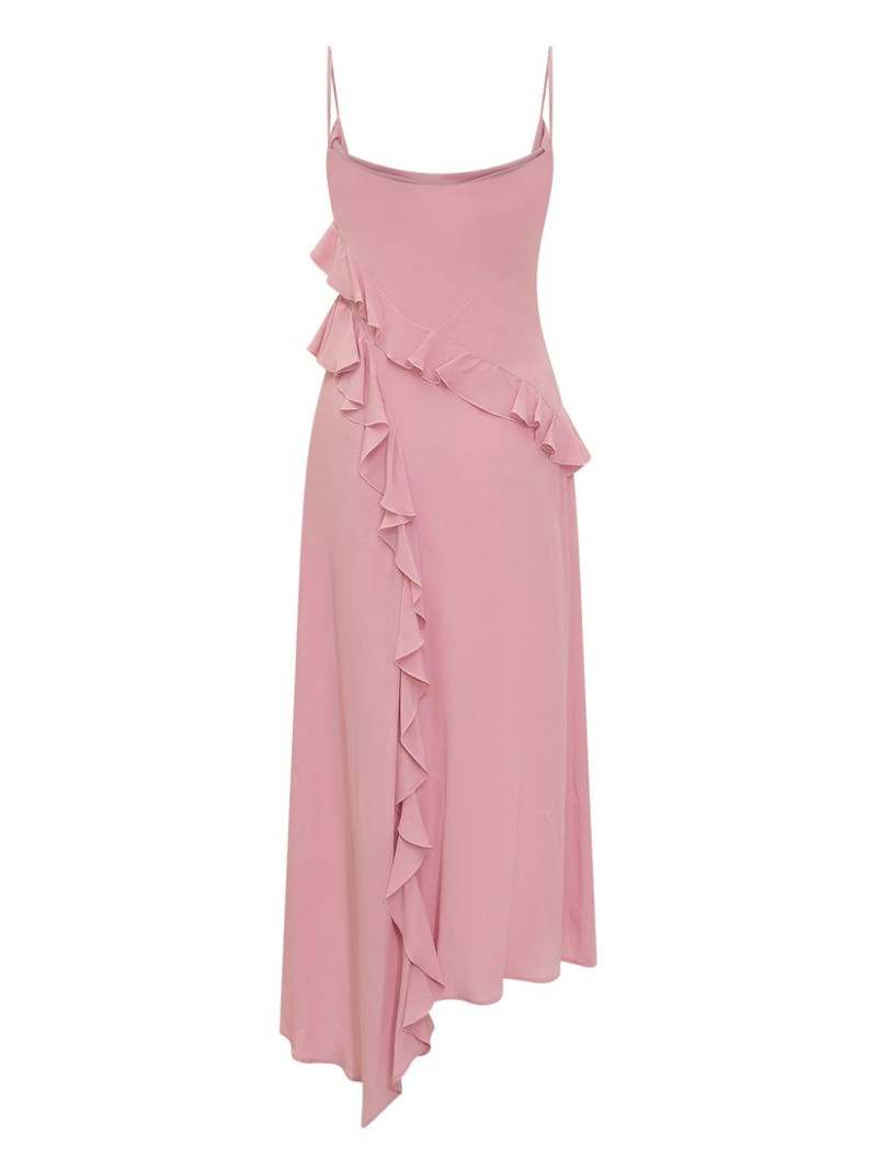 MSGM ruffled midi dress outlook