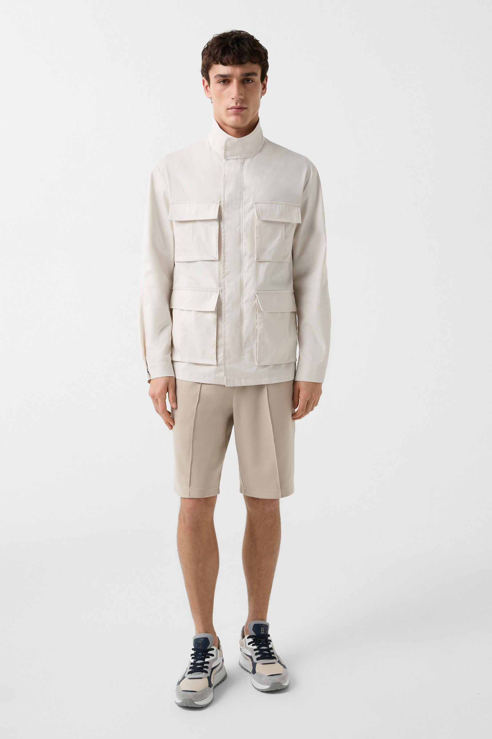 Fieldjacket Errol in Cream - 4