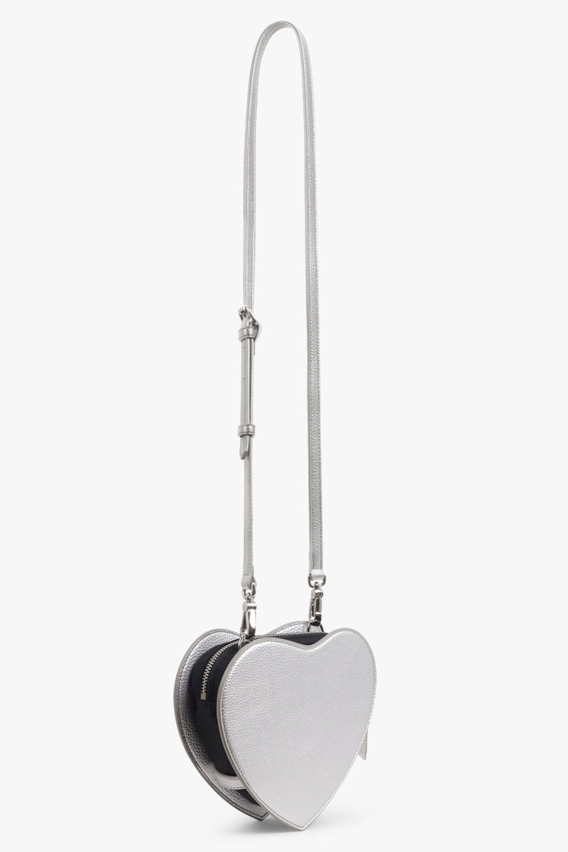 Vivienne Westwood LOUISE HEART CROSSBODY BAG | SILVER outlook