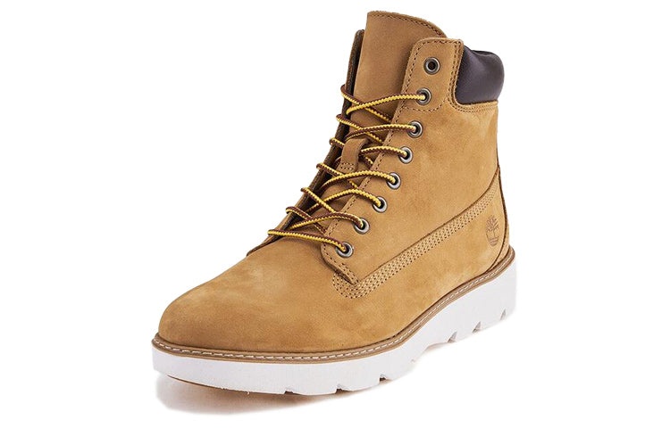 (WMNS) Timberland Keeley Field 6 Inch Wide-Fit Boot 'Wheat Nubuck' A26JB - 3