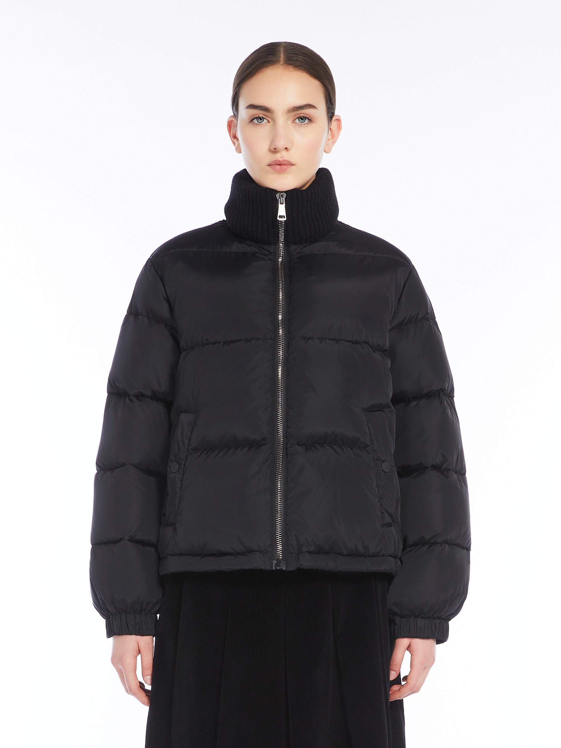 NEUTRO Water-repellent taffeta padded jacket - 3