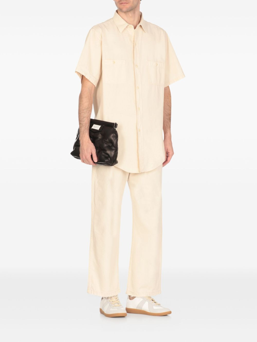 short-sleeve chest-pocket shirt - 3