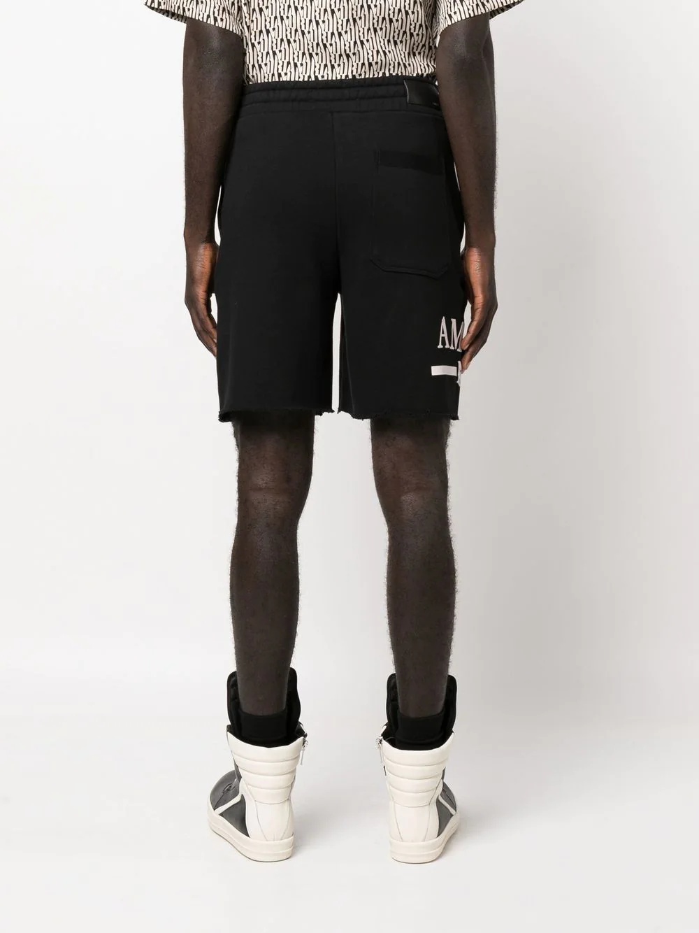 Ma Bar logo-print track shorts - 4