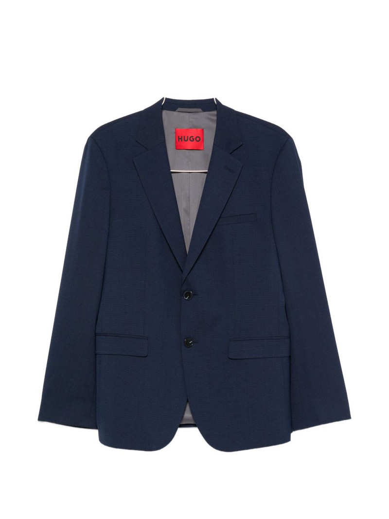 single-breasted notched-lapels blazer 1