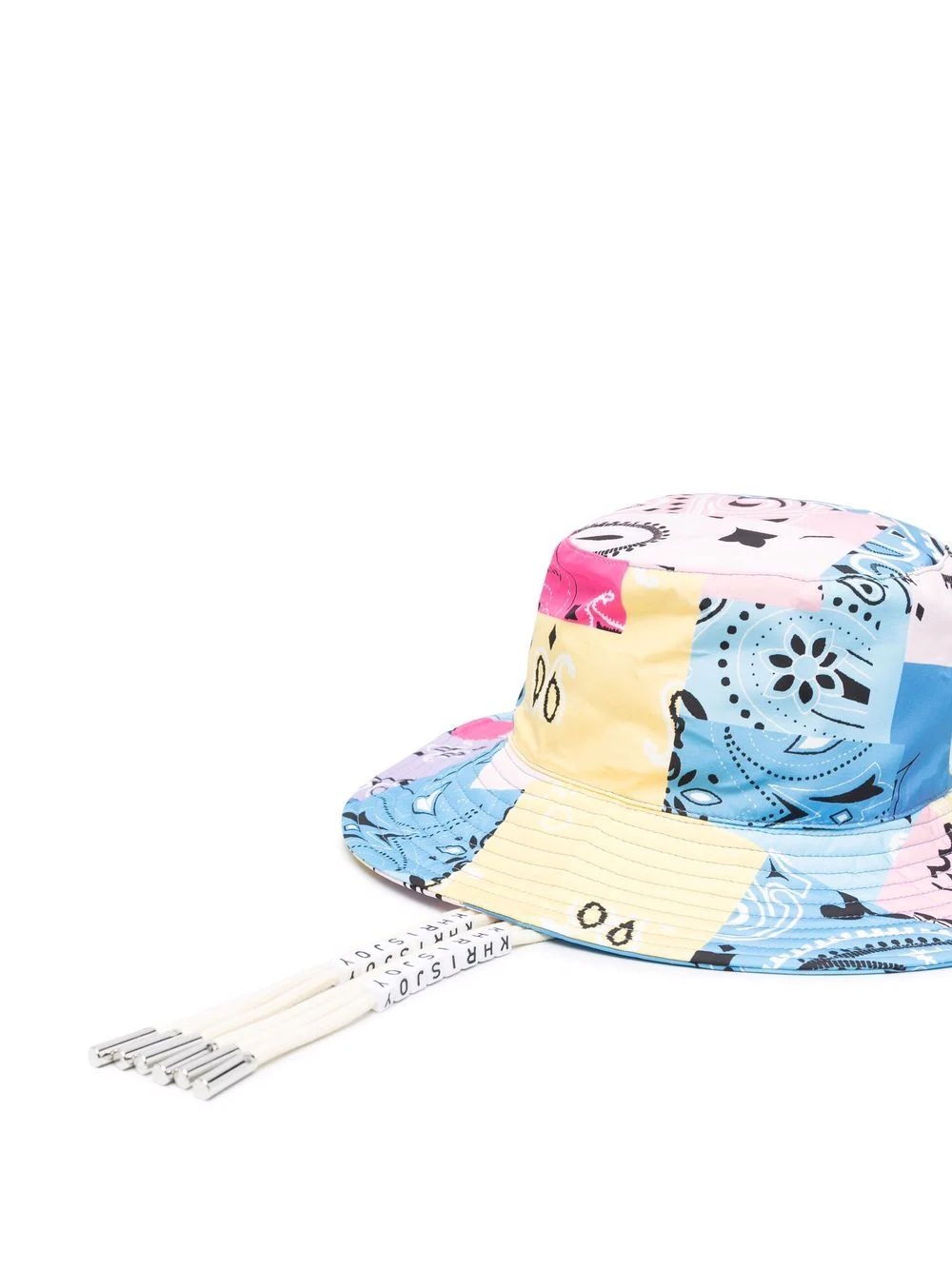 bandana-print sun hat - 2