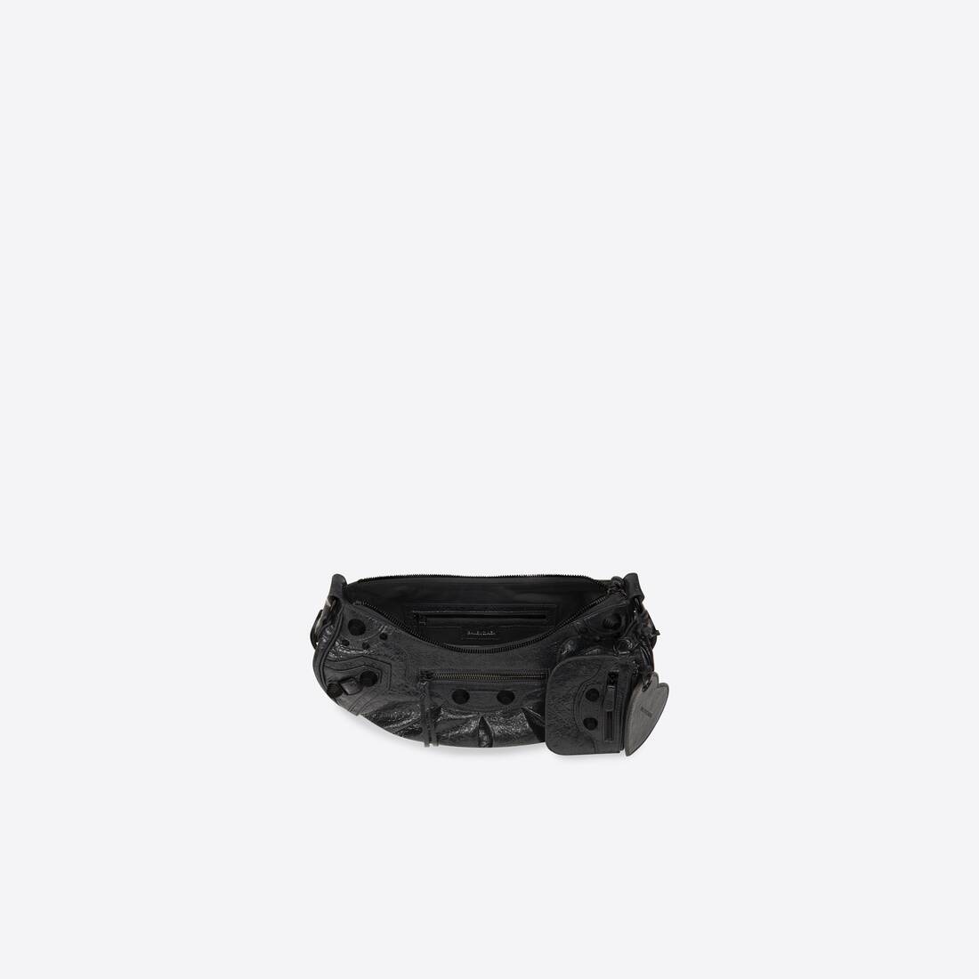 Women's Le Cagole Small Shoulder Bag in Black - 4