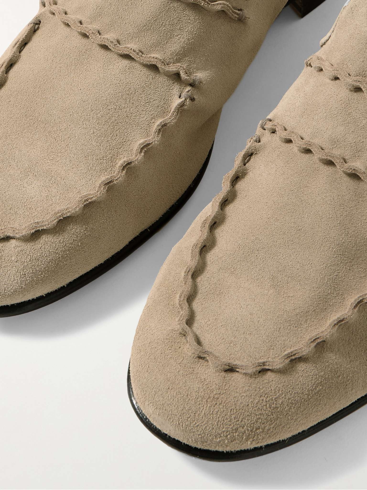 Oliver Suede Penny Loafers - 5