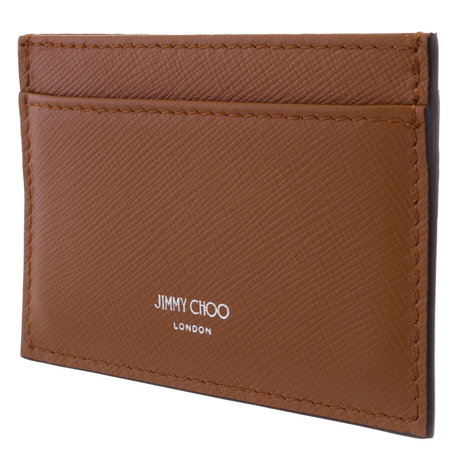 Jimmy Choo Dom Textured Leather Card Holder - 3