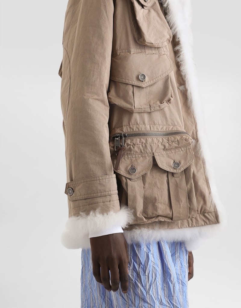 Waxed faille jacket 5