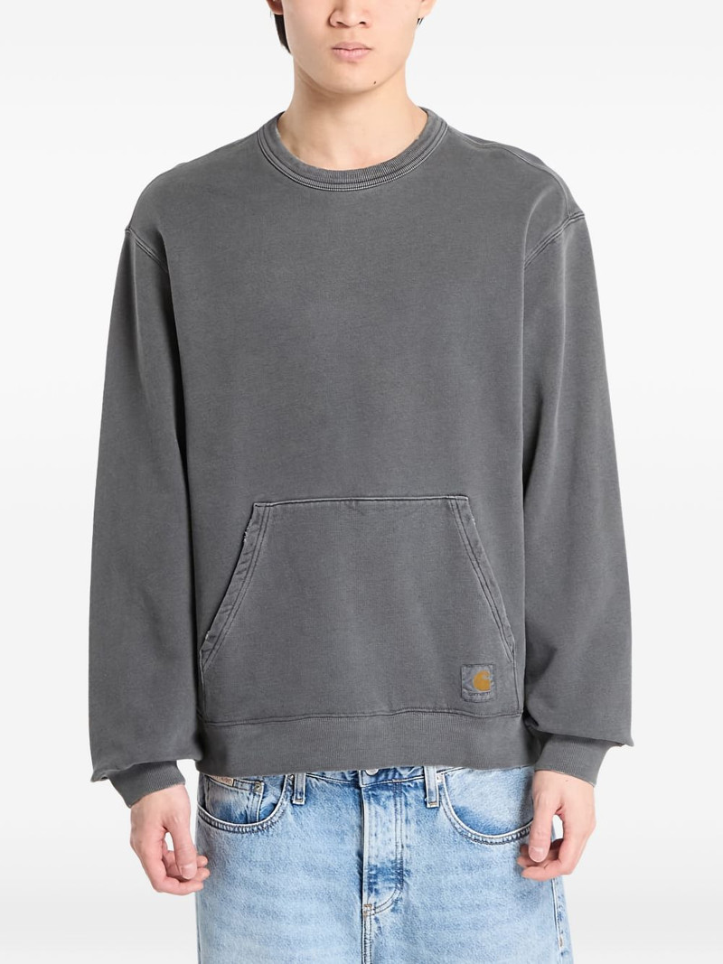 Torion logo-patch pouch-pocket sweatshirt 5
