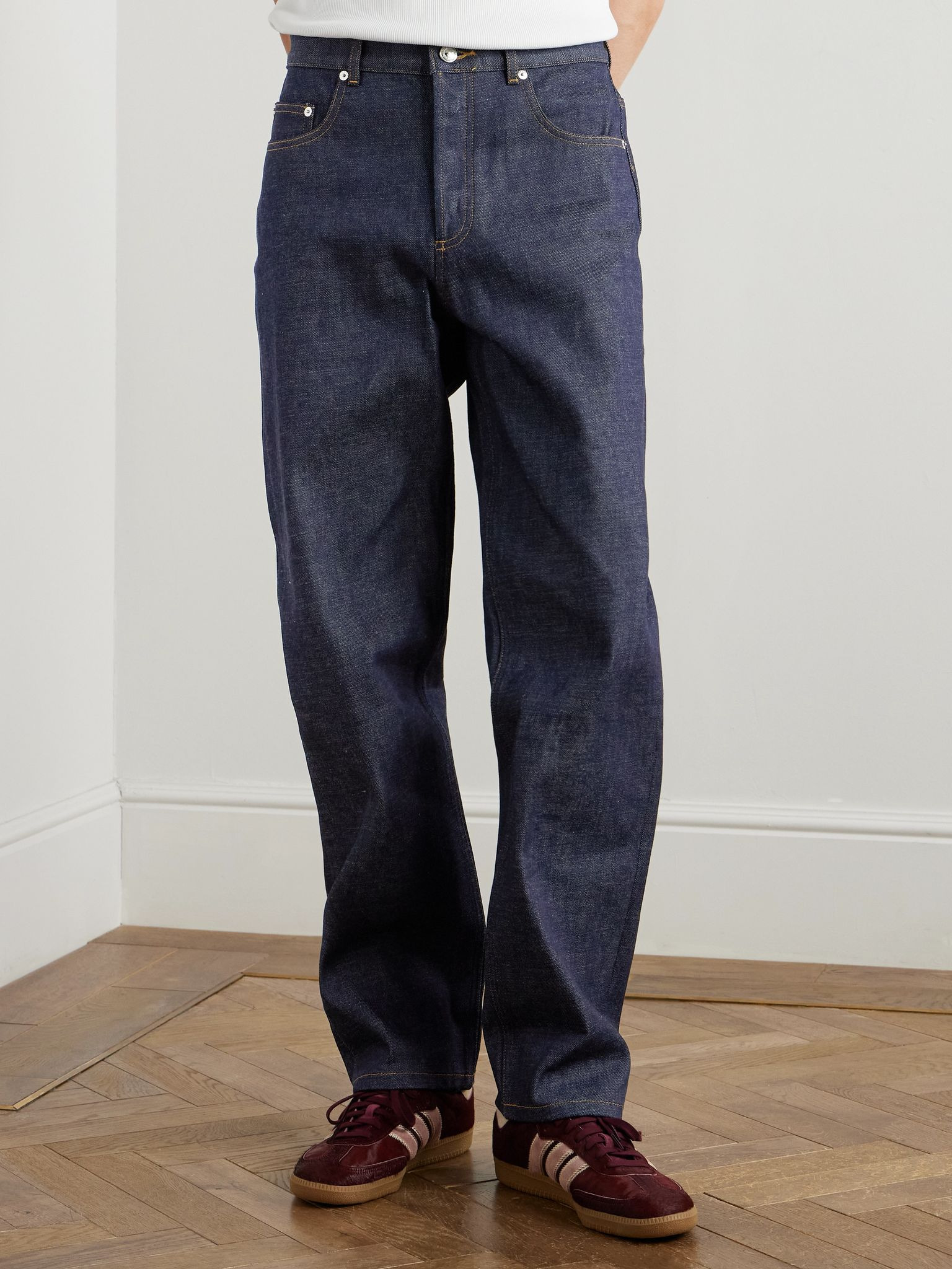 Fairfax Wide-Leg Jeans Blue - 3