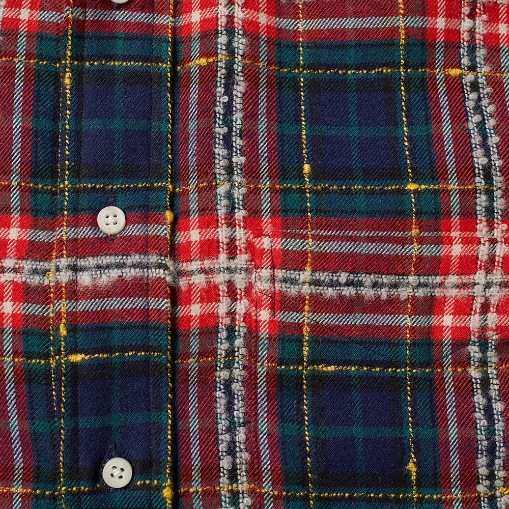 Gitman Vintage Button Down Archive Fluro Slub Check Shirt - 2