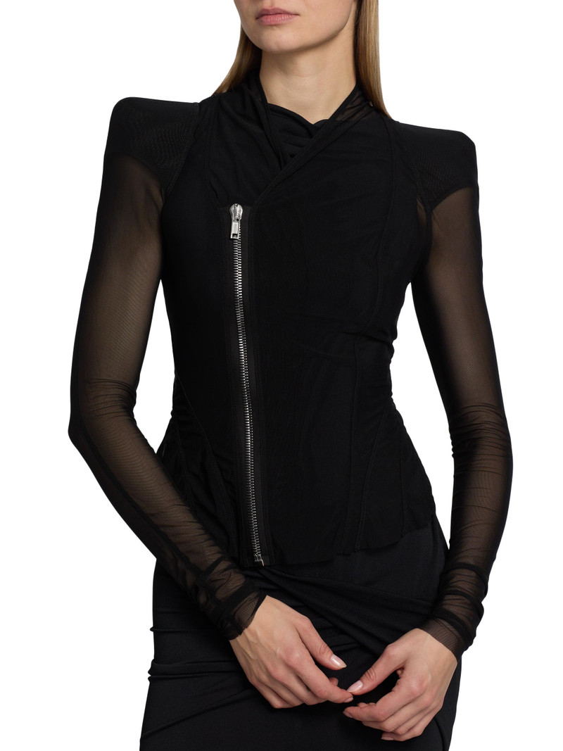 Women's Princess Sheer Jacket - Black 6