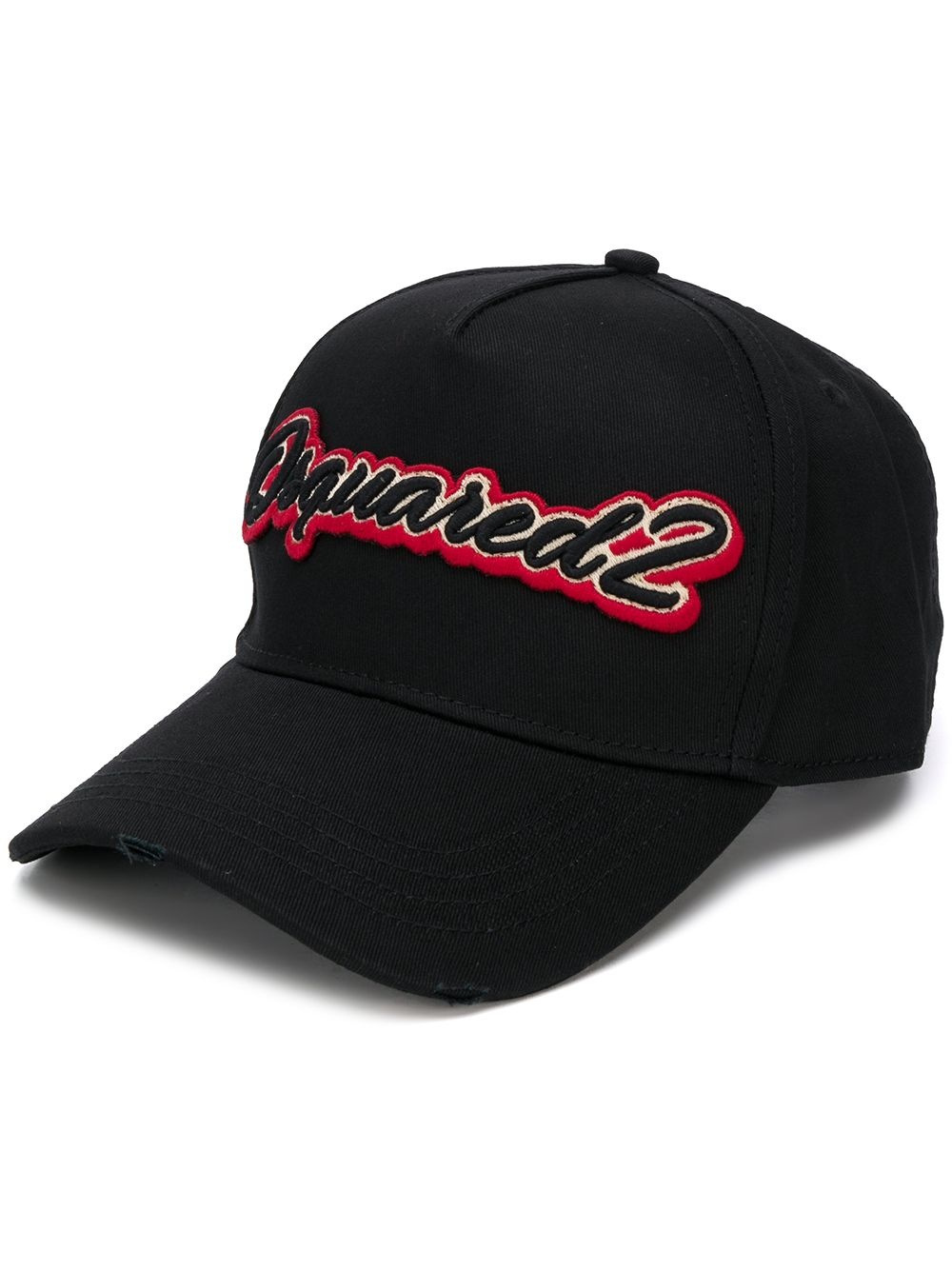 embroidered logo baseball cap - 1