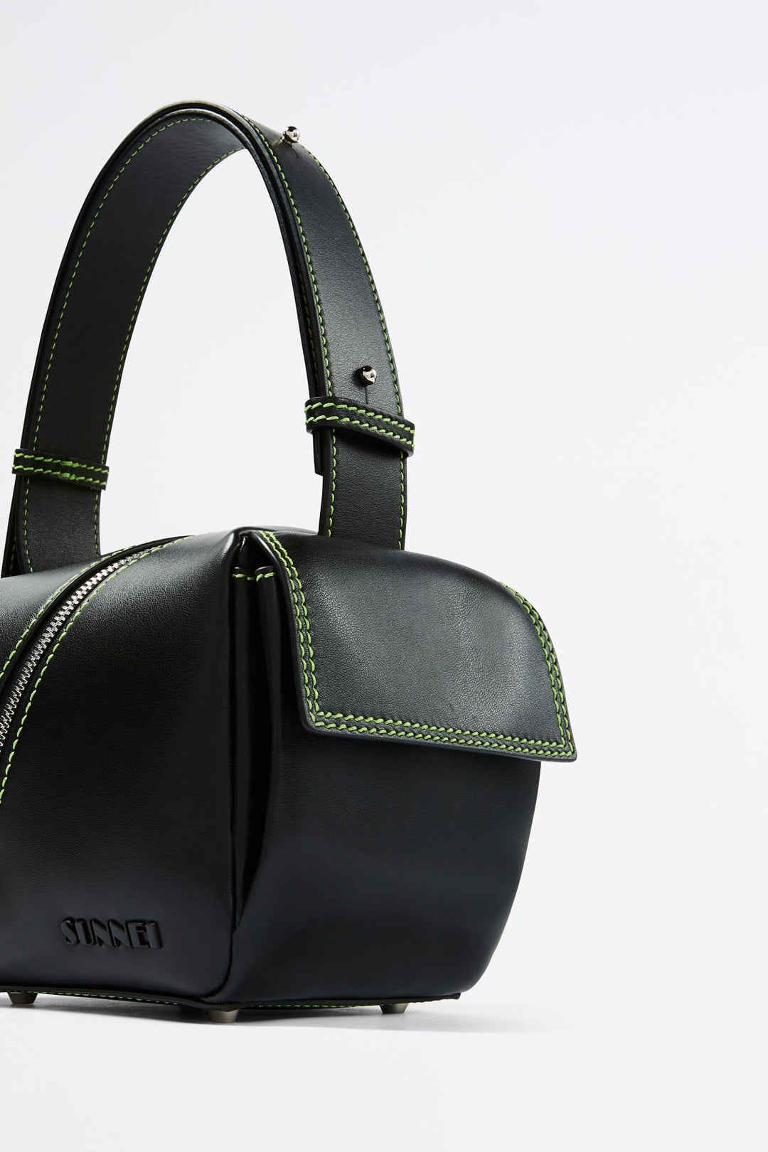 BLACK CROSS ZIP LACUBETTO BAG - 3