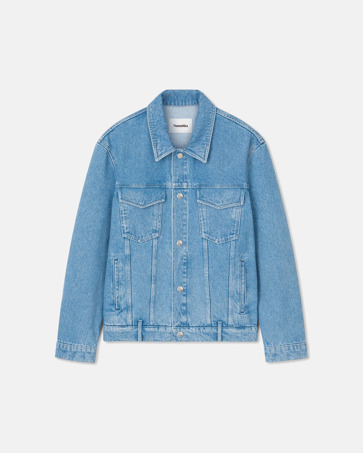 Patch Pocket Denim Jacket - 4