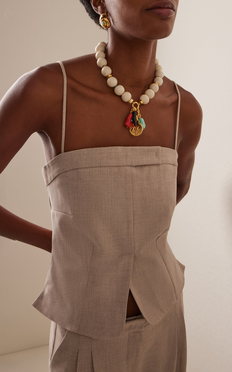 LIZZIE FORTUNATO Blanca Necklace medium wash outlook