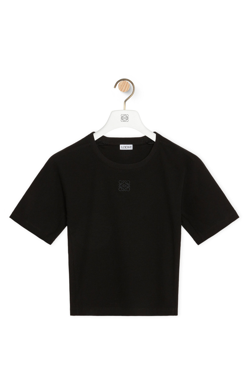 Cropped top in cotton - 1